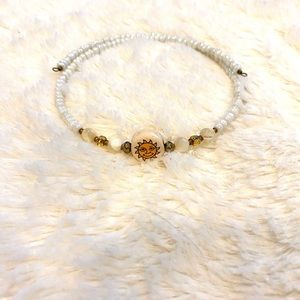 Sun Beaded Choker
